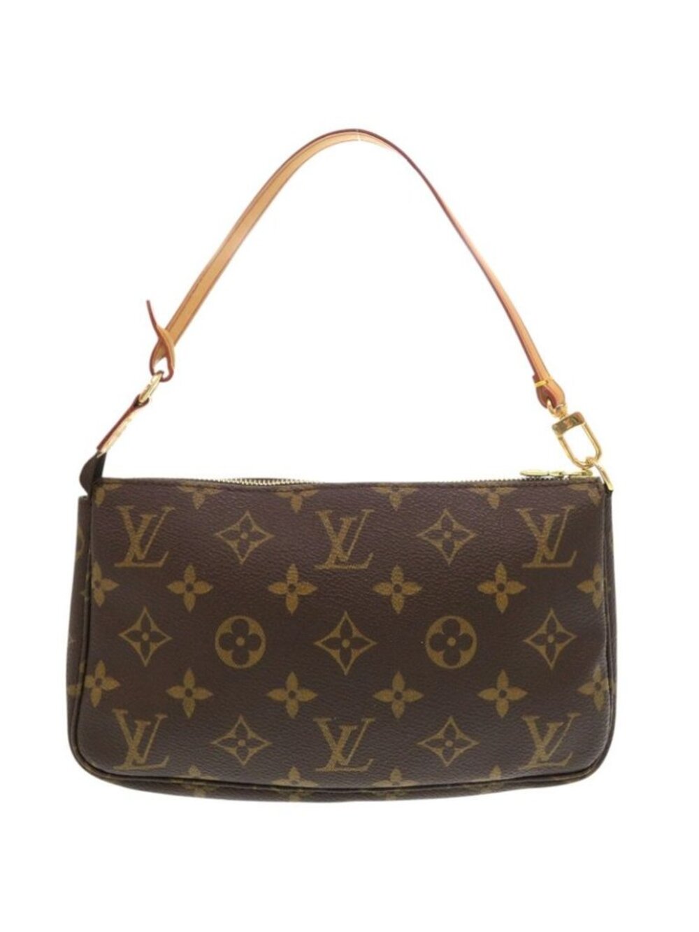 Louis Vuitton Pochette Accessoire Monogram Brown Accessory Pouch 1258 - Picture 2 of 10